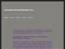 Tablet Screenshot of gnbarch.com